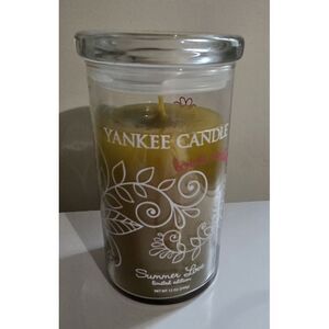 Yankee Candle Jar Summer Love Limited Edition 12 oz Retired 2012